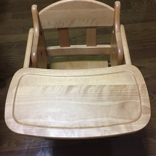 木製  おりたたみ椅子  ベビー用