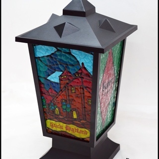 NIKKA ニッカウヰスキー ステンドグラス ステンドランタン ランプ