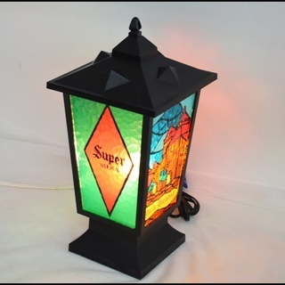 NIKKA ニッカウヰスキー ステンドグラス ステンドランタン ランプ