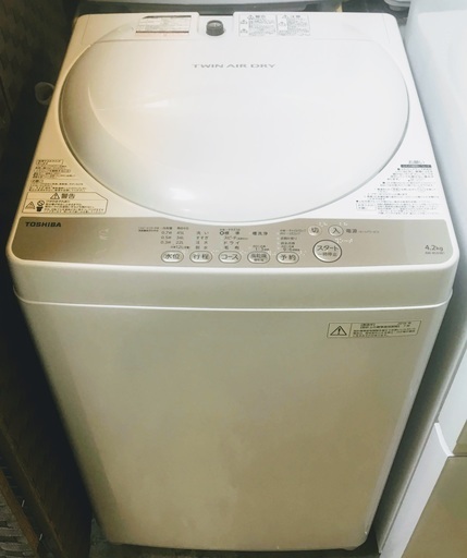 【送料無料・設置無料サービス有り】洗濯機  TOSHIBA  AW-4S3 中古