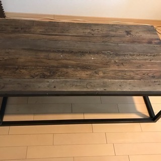 古材  リビングテーブル