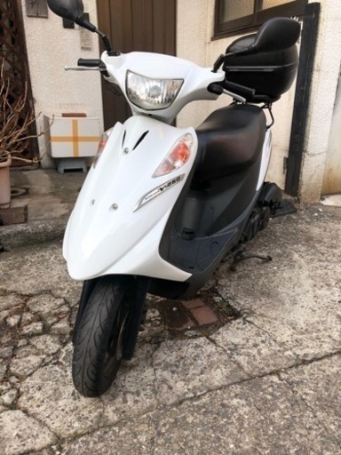 アドレスv125G  純正リアボックス付き