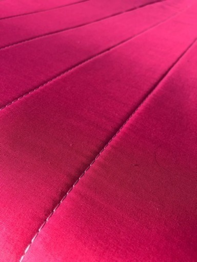 この一台無料で差し上げますシングルベッド 綺麗なピンク色です 美品 森のくまさん 裾野のベッドの中古あげます 譲ります ジモティーで不用品の処分