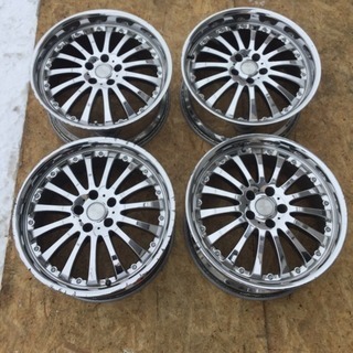 LEASING メッキ 19インチ 4本セット