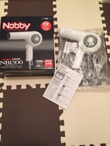 値下げ 新品未使用 nobby ヘアドライヤー