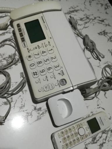 Panasonic FAX KX-PD303-W ファックス パナソニック (マサ) 京王永山の電話、FAX《ファクシミリ》の中古あげます・譲ります｜ジモティーで不用品の処分