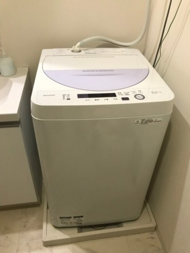 シャープ 全自動洗濯機（2016年製）