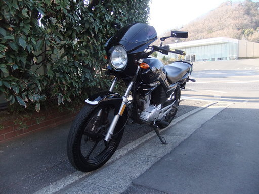 ヤマハ　YBR125　チョイカスタム　実動美中古車　バッテリー新品交換済み　書類有