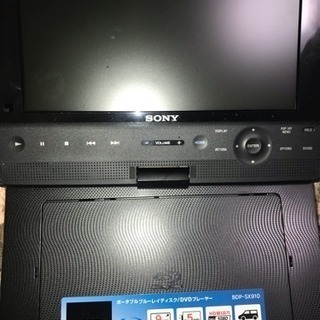 ソニー SONY 9V型 ポータブルブルーレイプレーヤー/DVD...