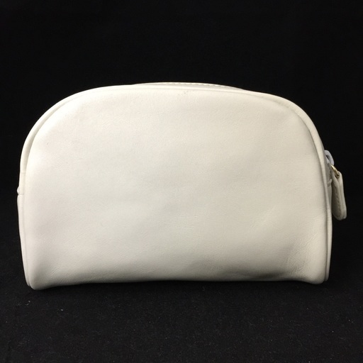 キタムラ 白 ホワイト ソフトレザー コスメポーチ マルチポーチ Sips Tokyo 西大島のバッグ ポーチ の中古あげます 譲ります ジモティーで不用品の処分