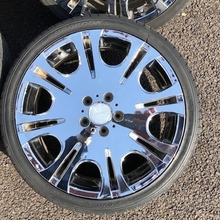 レイシーン１９インチset　メッキ◆ マークＸ◆アルファード◆ クラウン◆ エスティマ◆ プリスウα ◆ハリアー 激安35,000円