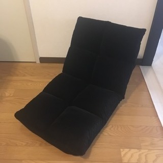 ベロア風素材 座椅子