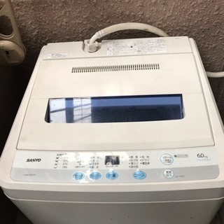 サンヨー 洗濯機  2011年製  ASW-60D