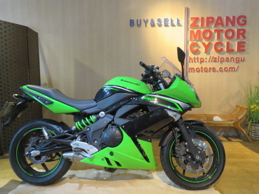 KAWASAKI カワサキ NINJA400R ニンジャ 400R EBL-ER400B 9119km ライムグリーン 25年車 ドラレコ付き 札幌発