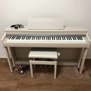 《美品》KAWAI デジタルピアノ 18年製  CN27 アイボリー