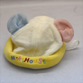 赤ちゃん用 mikihouse 帽子 耳付き 42cm