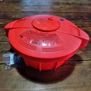 マイヤーMEYER電子レンジ用 圧力鍋1.6L赤レッド キッチン...