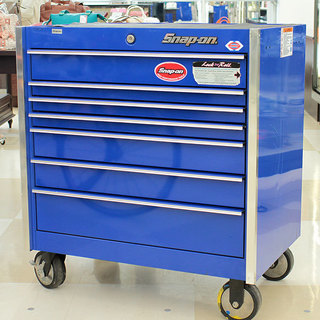 Snap-on/スナップオン KRL756APCM ロールキャブ 工具用7段 キャビネットワゴン ロイヤルブルー