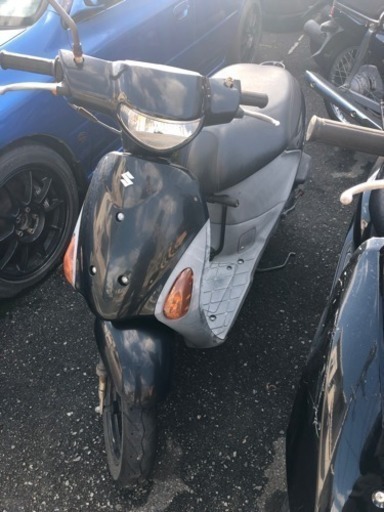 SUZUKI  レッツ4 セル始動OK そのまま乗れます 福岡市南区