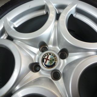 アルファロメオ　ミト★純正　215/45R17　ミシュラン　パイロットスポーツ4　17×7J　＋39　エアー調整＆バランス調整済み　岩手県盛岡市
