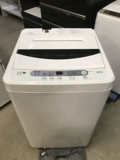 2015年製 ヤマダ電機 全自動電気洗濯機 YWM-T60A1 6.0kg洗い