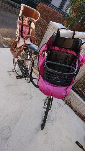 ★カバー付き！子供乗せ自転車★