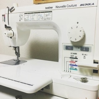 【話し中】3/3本日のみ値下しました！付属追加！職業用ミシン ブラザー  ヌーベルクチュール 文化服装学院モデル