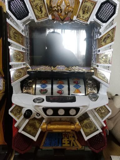 〖中古〗三洋 パチスロ聖闘士星矢女神聖戦〖家庭用〗