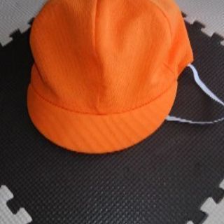 幼稚園帽子(オレンジ)