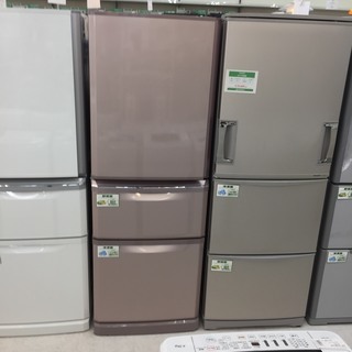 安心6ヶ月動作保証付】三菱のファミリーサイズ3ドア冷蔵庫（335L）