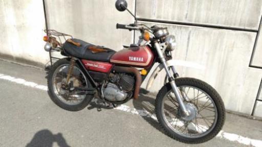 YAMAHA　DT125　希少車　VMX　レストア　再生ベース　部品取り車など