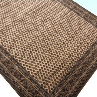 ベルギー製 100%ウール ウィルトン織 240×170cm ペイズリー柄