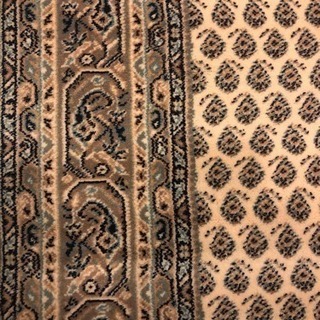 ベルギー製 100%ウール ウィルトン織 240×170cm ペイズリー柄