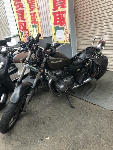 カワサキ Z250LTD 仕上げベース 鍵あり 書類あり 福岡市南区