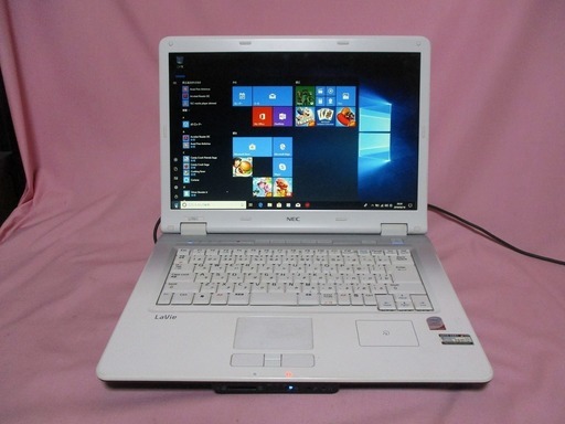 (受け渡し決まりました)値下げしました　NECノートパソコン　windows10　メモリー４Gで快適動作！
