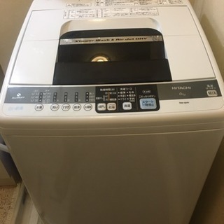 自動洗濯機 日立 白い約束 6.0kg