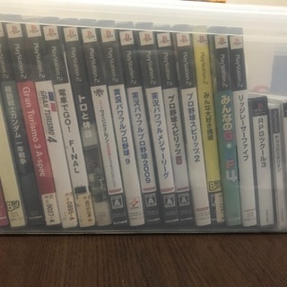 PS2メモリーカード&ゲームソフト(PS2・PS)&シングルCD...