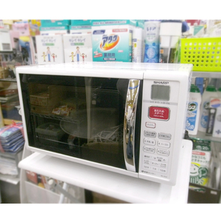 シャープ／SHARP／電子レンジ／RE-A15KS-W／15L／2017年製