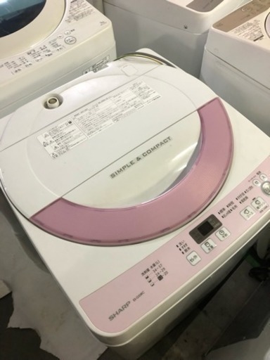 SHARP 2015年製 5.5kg 洗濯機 ES-G55RC-P