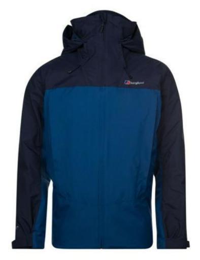 新品未使用 berghaus バーグハウス ヘリオニック GTX ロフトジャケット DEEP WATER×DUSK UK S (日本サイズM)  GORE-TEX