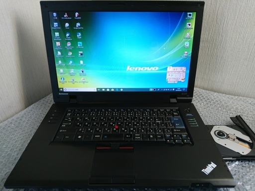 【取引中】Lenovo　ThinkPad　Win10　15インチ　アプリ豊富　HDD