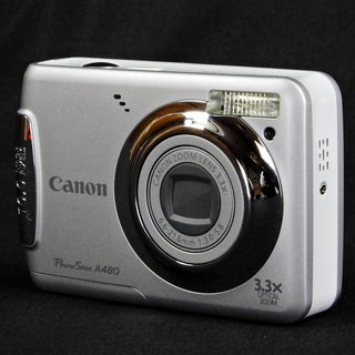 Canon デジタルカメラ PowerShot A480 シルバ...