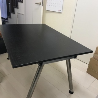 IKEA テーブル 黒 120×80