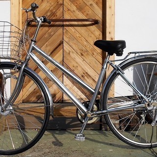 値下げしました通勤通学用MAGNIFAS 外装7段変速LEDオートライトBAA