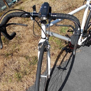 取引成立受付終了Grandir ロードバイク(３X7)21段変速 LEDライト付き700C