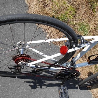 取引成立受付終了Grandir ロードバイク(３X7)21段変速 LEDライト付き700C