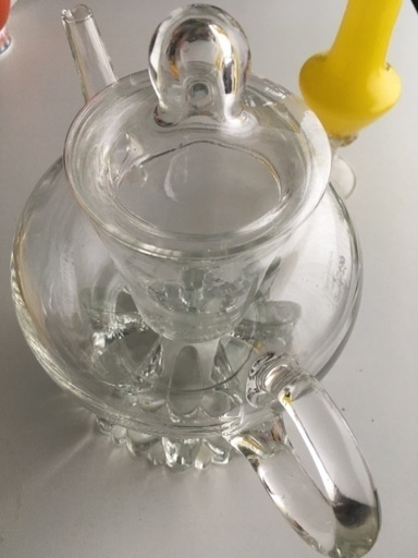 フランス製 ガラスのティーポット ポットウォーマー じもはる 横浜の食器 コーヒー ティー の中古あげます 譲ります ジモティーで不用品の処分