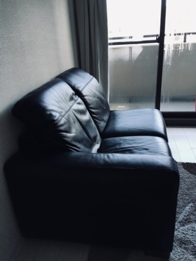 IKEA 本革 2人がけソファー リクライニングソファー 【大幅値下げしました！】