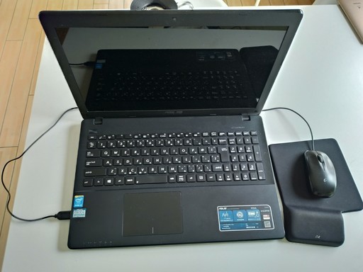 【商談中】ASUS ノートパソコン 15.6 inch マウス　バッグ付き