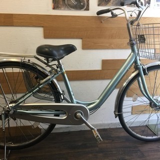 ブリヂストン 軽量アルミ軽快車 26インチ